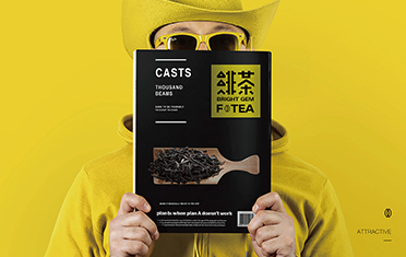 兴安盟绯茶品牌设计